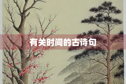 有关时间的古诗句