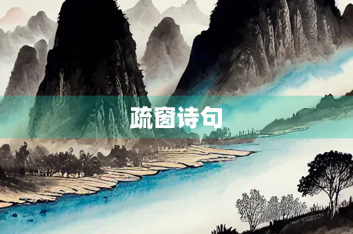 疏窗诗句