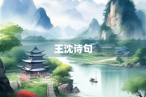 王沈诗句