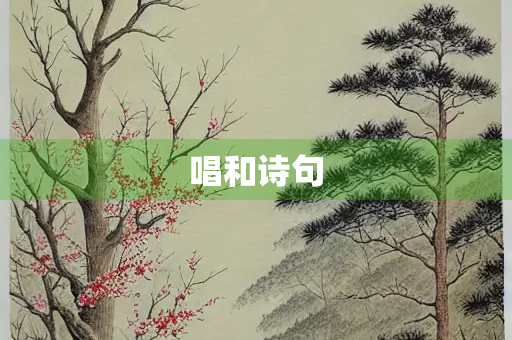 唱和诗句