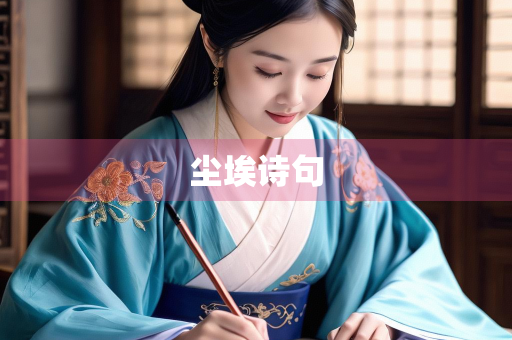 尘埃诗句