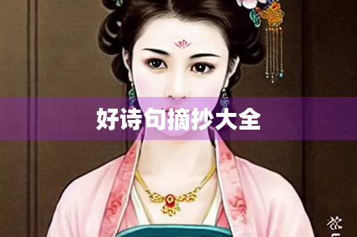 好诗句摘抄大全
