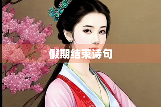 假期结束诗句