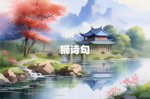 狮诗句