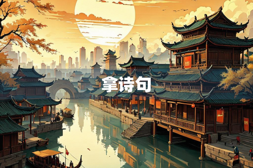 拿诗句