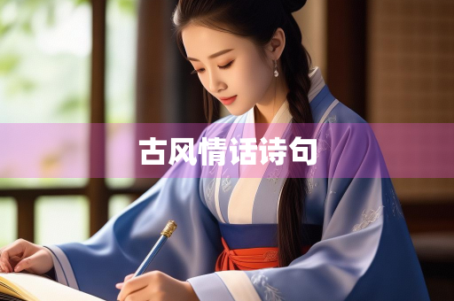古风情话诗句