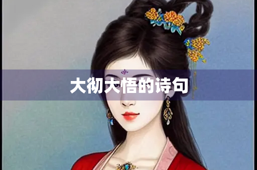 大彻大悟的诗句