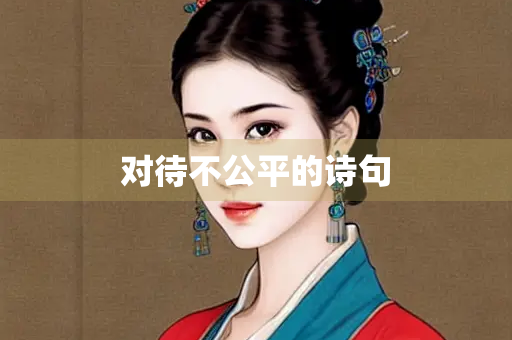 对待不公平的诗句