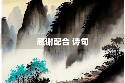 感谢配合 诗句