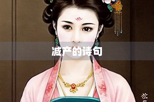 减产的诗句