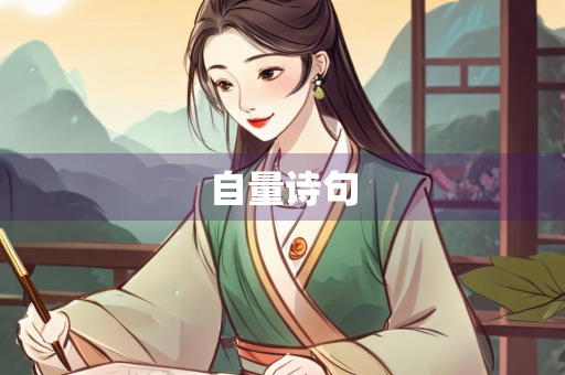自量诗句