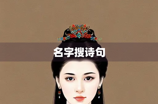 名字搜诗句