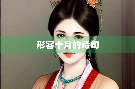 形容十月的诗句