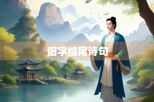 旧字结尾诗句