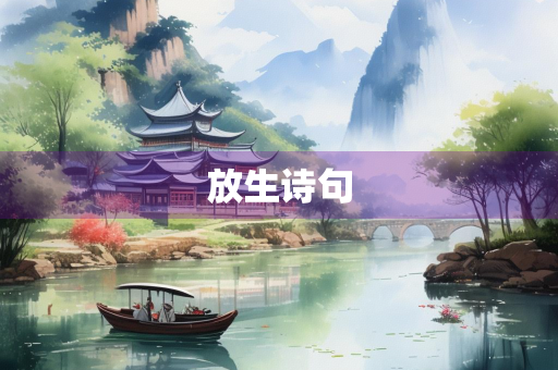 放生诗句