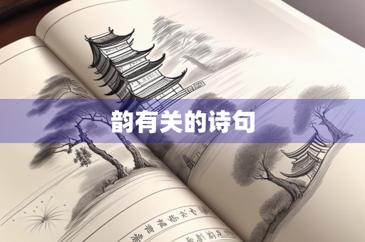 韵有关的诗句