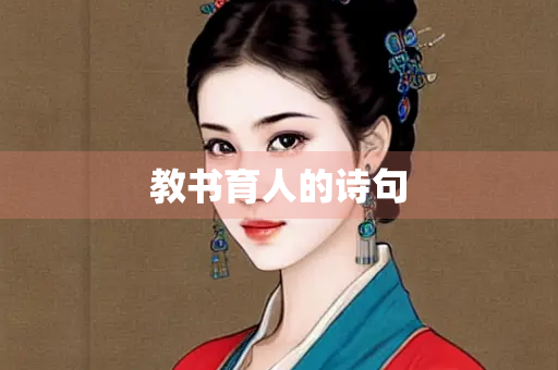 教书育人的诗句