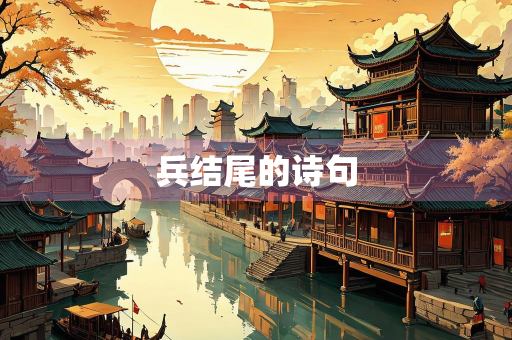 兵结尾的诗句