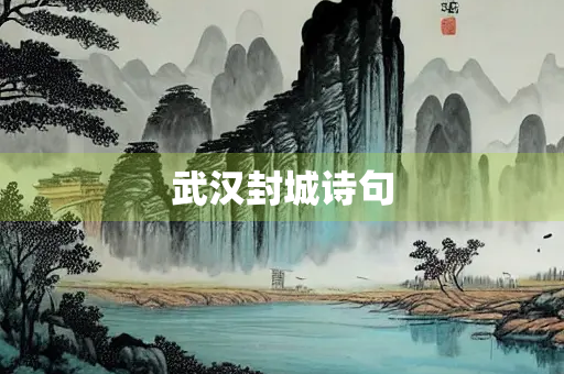 武汉封城诗句