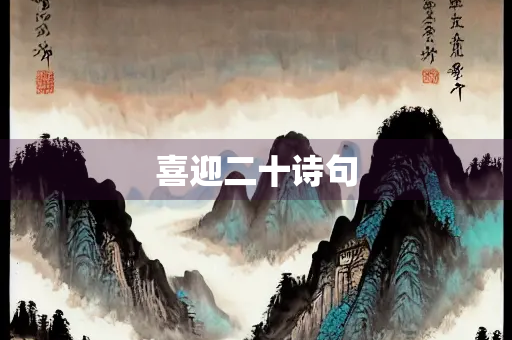 喜迎二十诗句