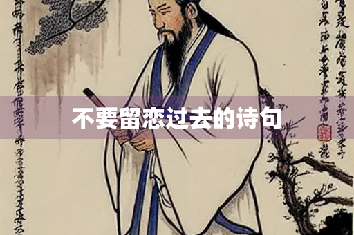 不要留恋过去的诗句
