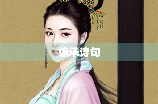 偏承诗句