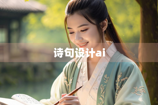 诗句设计ai