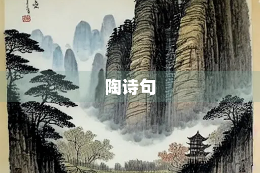 陶诗句