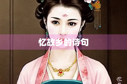忆故乡的诗句