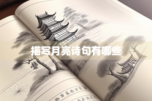 描写月亮诗句有哪些