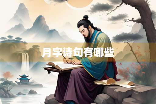 月字诗句有哪些