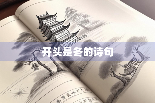 开头是冬的诗句