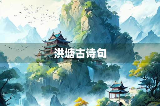洪塘古诗句