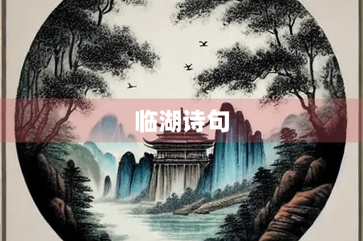临湖诗句