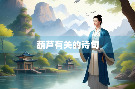 葫芦有关的诗句