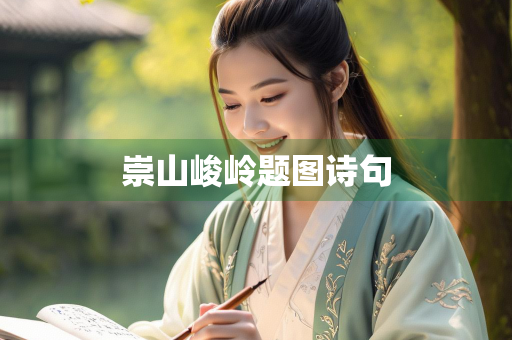 崇山峻岭题图诗句