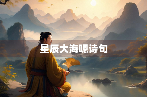 星辰大海嗯诗句