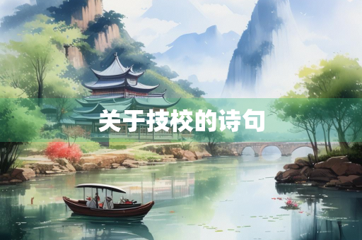 关于技校的诗句