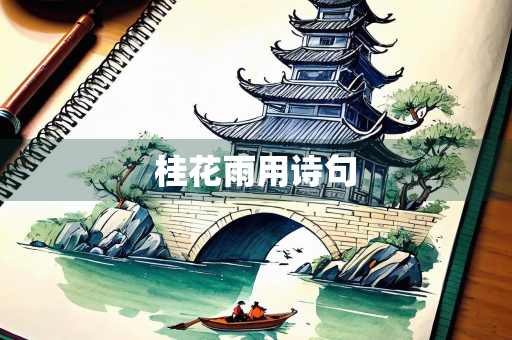 桂花雨用诗句