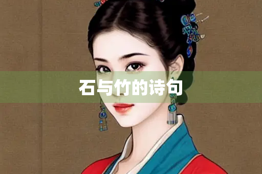石与竹的诗句