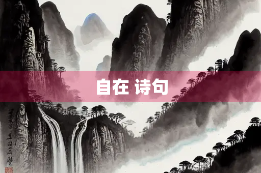 自在 诗句