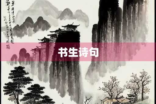 书生诗句