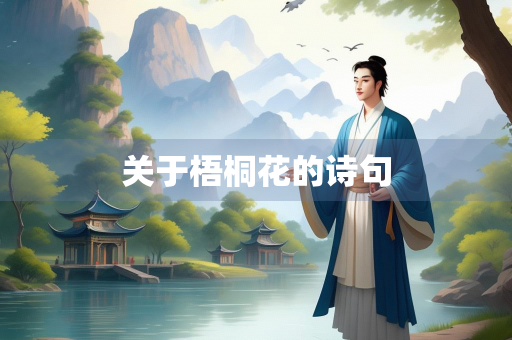 关于梧桐花的诗句