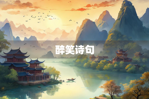 醉笑诗句