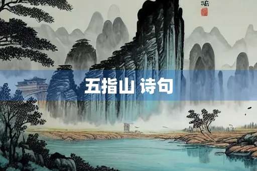 五指山 诗句