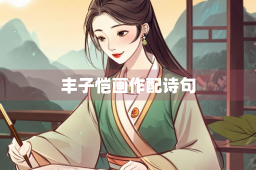 丰子恺画作配诗句
