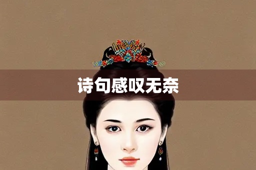 诗句感叹无奈