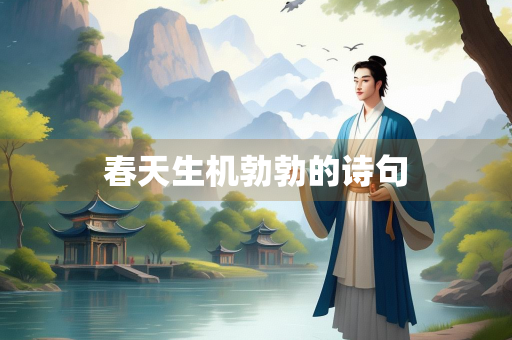 春天生机勃勃的诗句