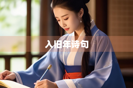 入旧年诗句