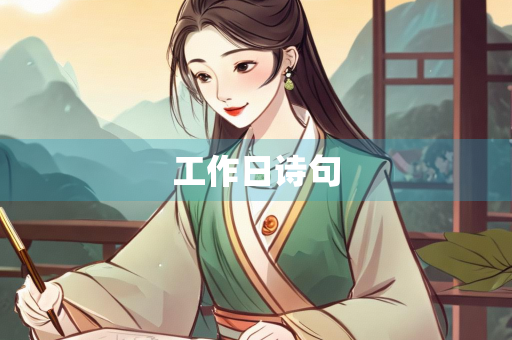 工作日诗句
